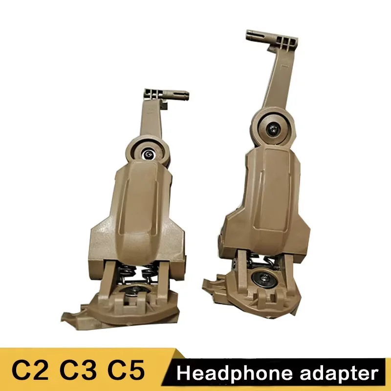 

Адаптер для крепления на шлем, держатель для гарнитуры, аксессуар для страйкбола, крепление для гарнитуры, совместимое с рельсами Ops Core ARC Team Wendy MLOK