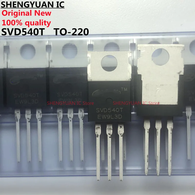 10 unids/lote SVD50N06T SVD50N06 50N06 SVD540T SVD540 TO-220 n-channel Power MOSFET 100% nuevo importado original 100% calidad