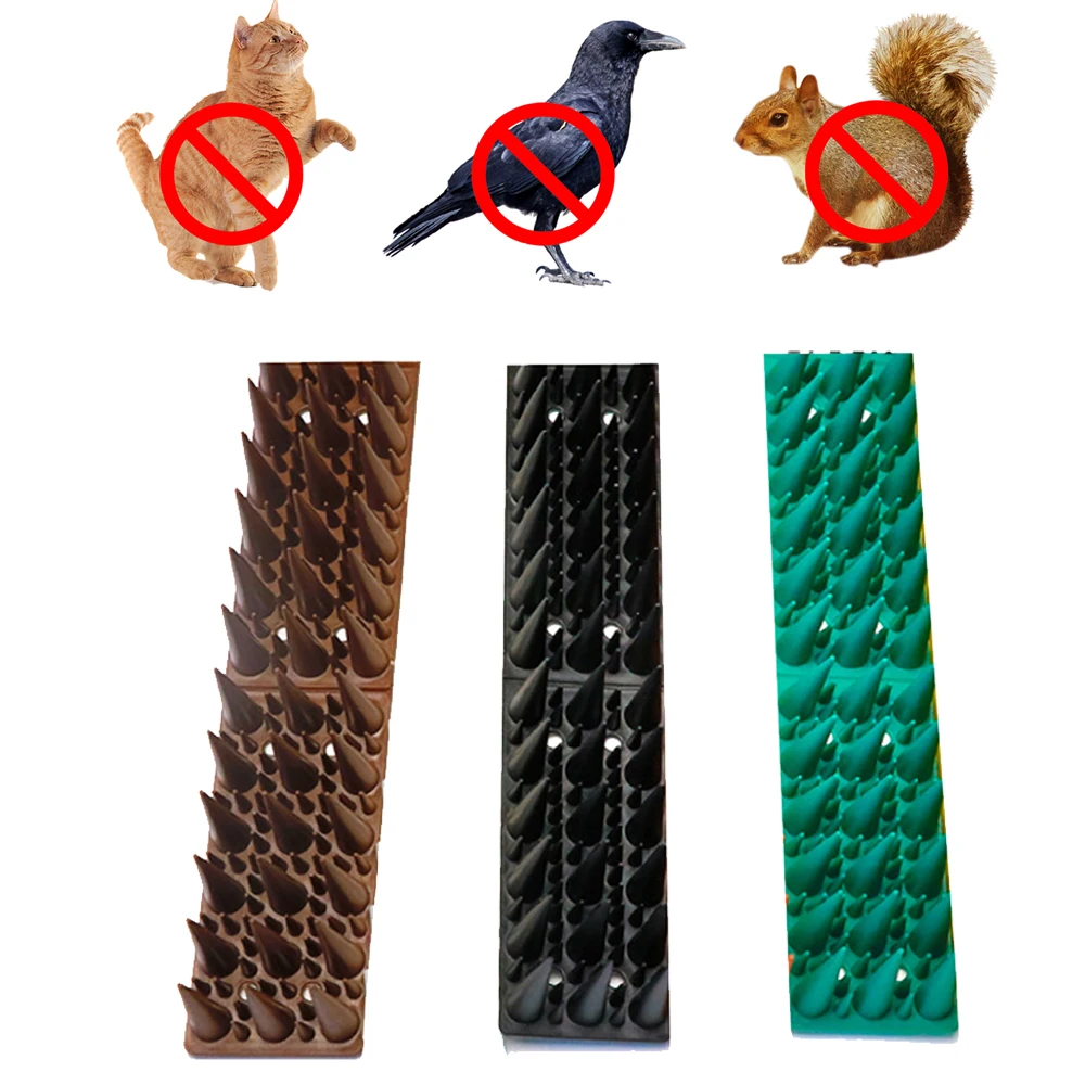 Anti Pigeon Spikes Anti-Bird Repellent Bird Repeller Thorn on Balcony Eaves Bird Spikes for Garden Roof Garden Accessories