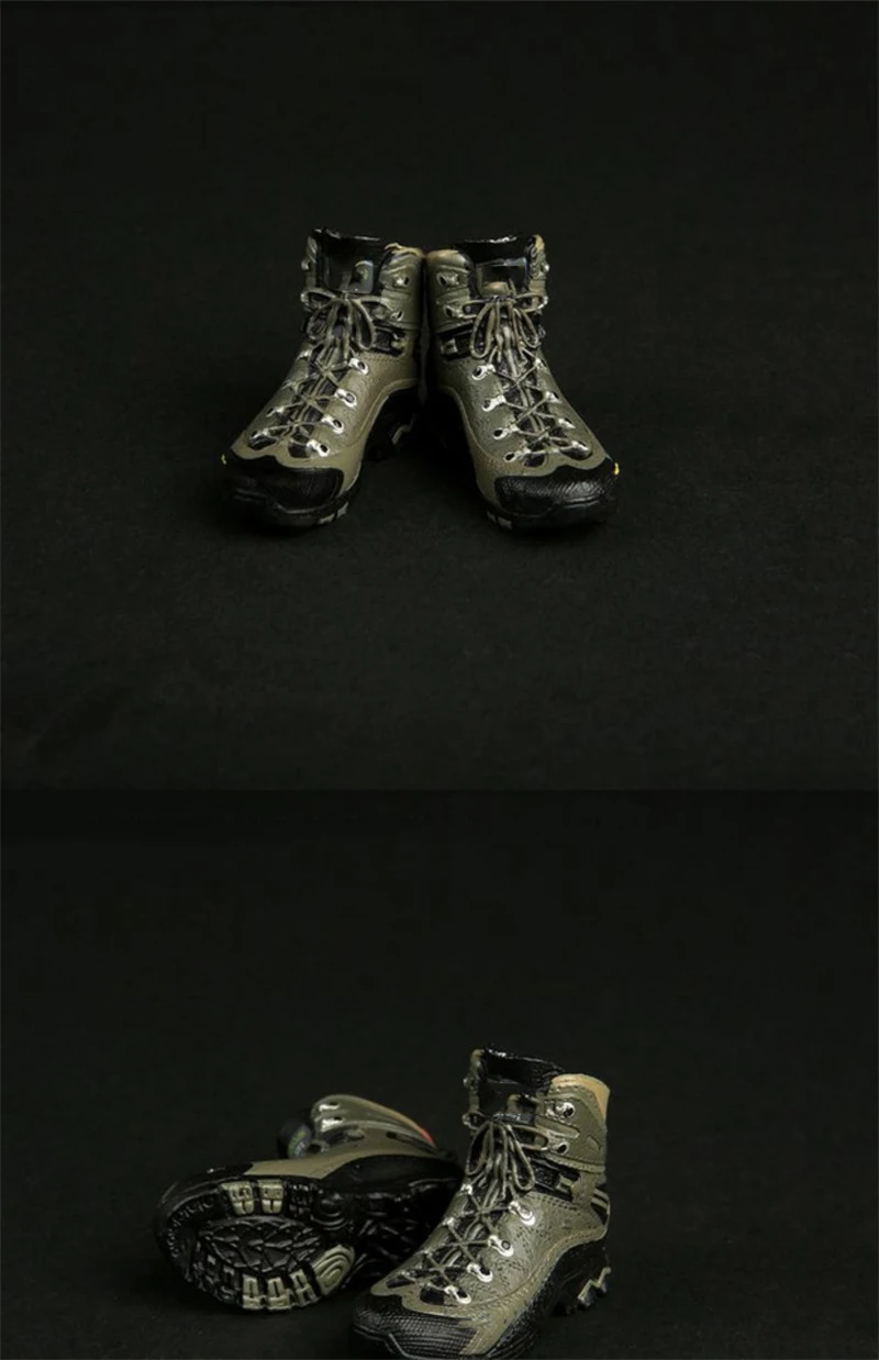 Fire Girl Toys FG022 1/6 Scale Female Soldier Lace Up Army Combat Boots Shoes Model Fit 12'' Action Figure Body Doll Toys