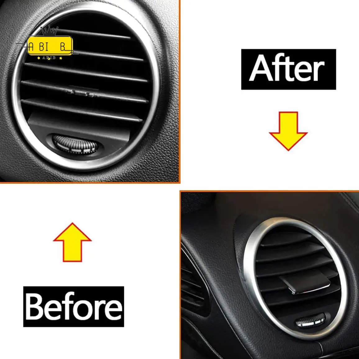 

ABIB-2 шт. зажим для решетки свежего воздуха для Mercedes-Benz W164 ML Class 2006-2011 X164 GL Class 2007-2012