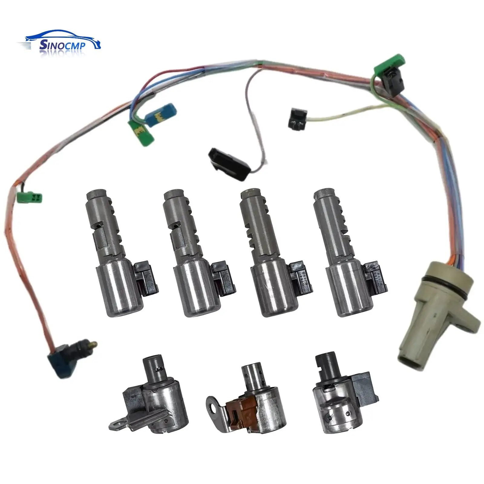 ​ 1 Juego de válvula solenoide de transmisión automática para Toyota Alphard Camry RAV4 Sienna Solara Lexus U150 U151 U150E U151E U151F U250E
