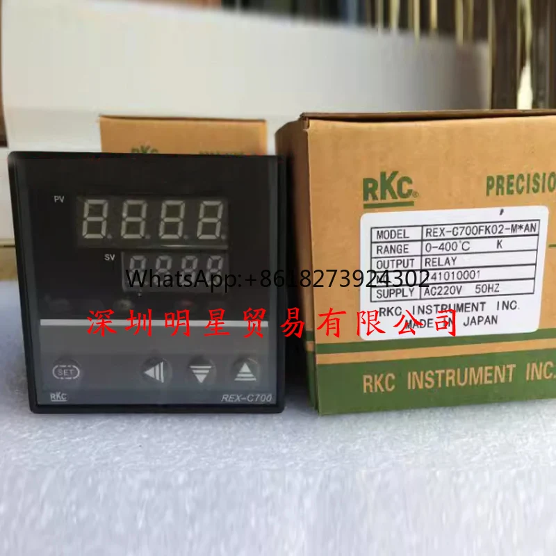 REX-C700FK02-M AN physical and chemical RKC thermostat original genuine fake one penalty ten intelligent temperature controller