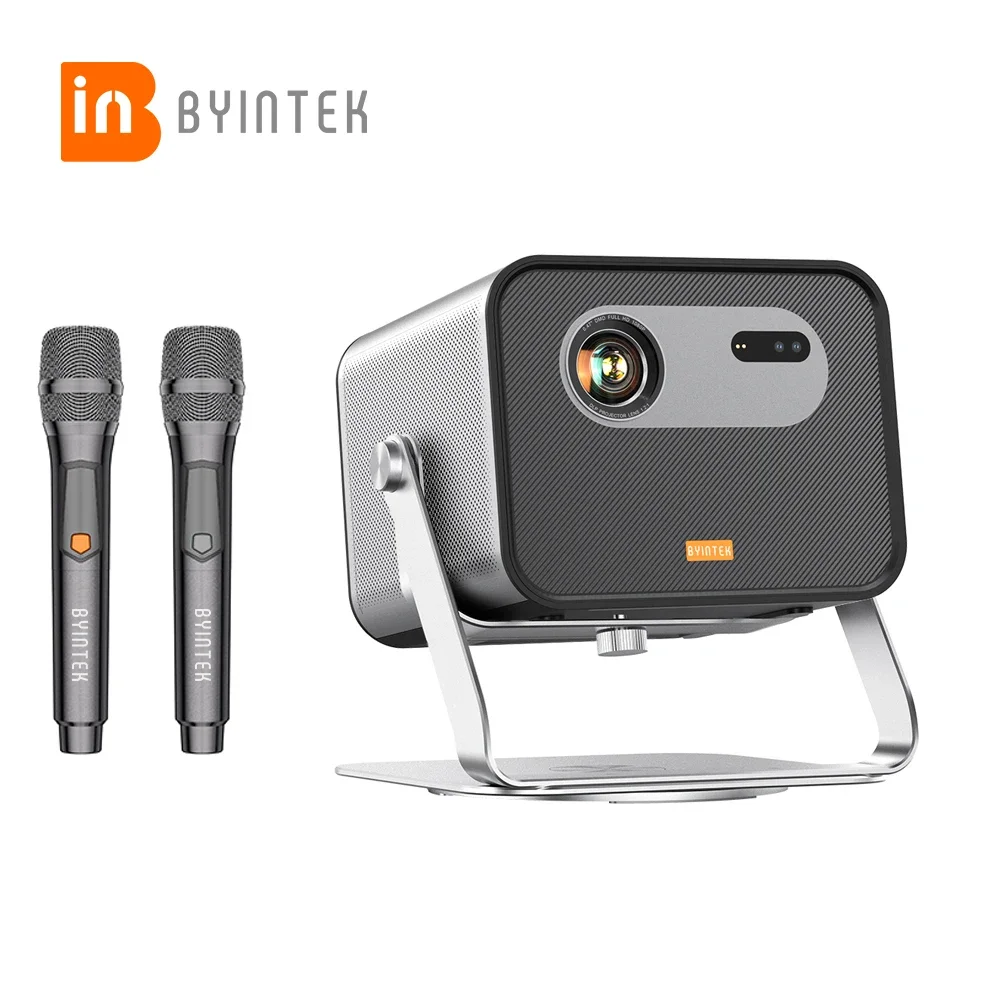 

Byintek R90 Android Smart 20000 Lumens Home Use Portable DLP 3D Movie Watching 4K Full HD New Projector