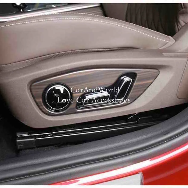 Seat Adjust Switch Button Frame Cover Interior Trims Car Garnish Accessories For BYD TANG DM DM-i DM-p EV 2022-2025