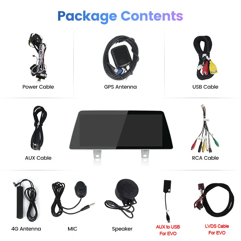MEKEDE 10.25 Inch Snapdragon 680 Car Stereo For BMW 5 Series G30 G31 EVO Wireless CP Android Auto 4G LTE DSP GPS Navigation