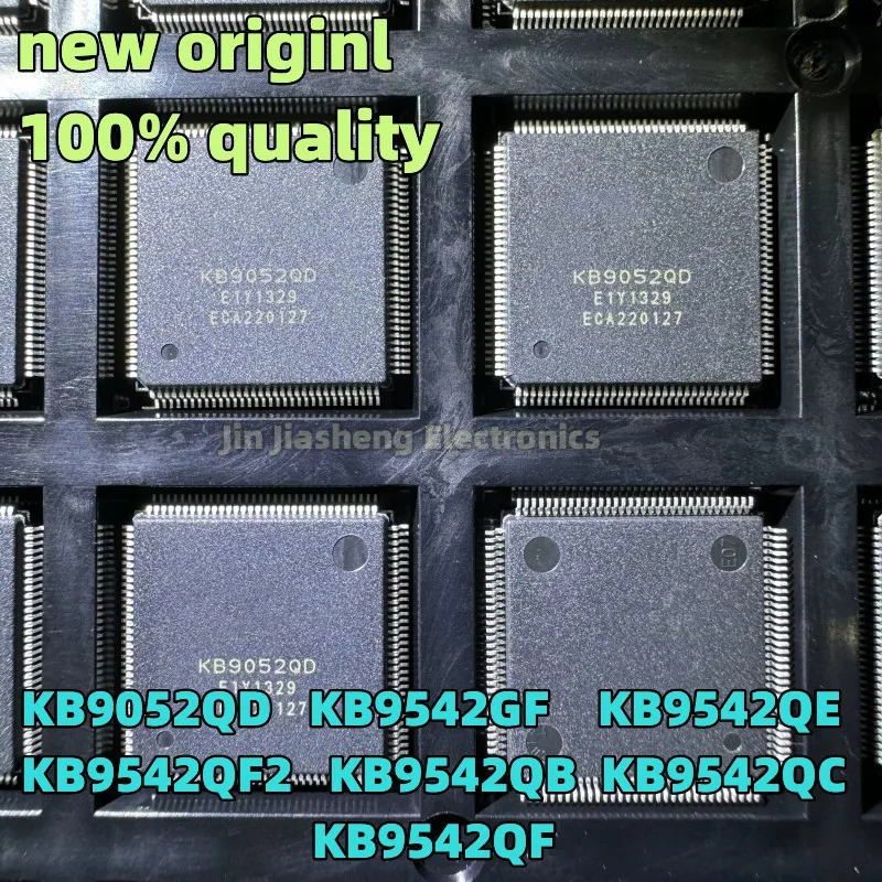 (5piece) 100% New KB9542QC KB9052QD KB9542GF KB9542QE KB9542QB KB9542QF2 KB9542QF QFP Chipset