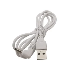 소형 선풍기 스피커 라우터 LED 조명용 충전기 커넥터 전원 케이블, 90 도 USB A 타입에서 3.5x1.35mm, 1m, 2, 5 개