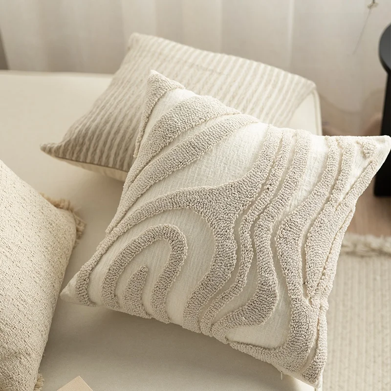 Modern Luxury Italian Style Sofa Pillow Cover Living Room Decorative Pillow Backrest Cushion Sample Room Tatami Pillow