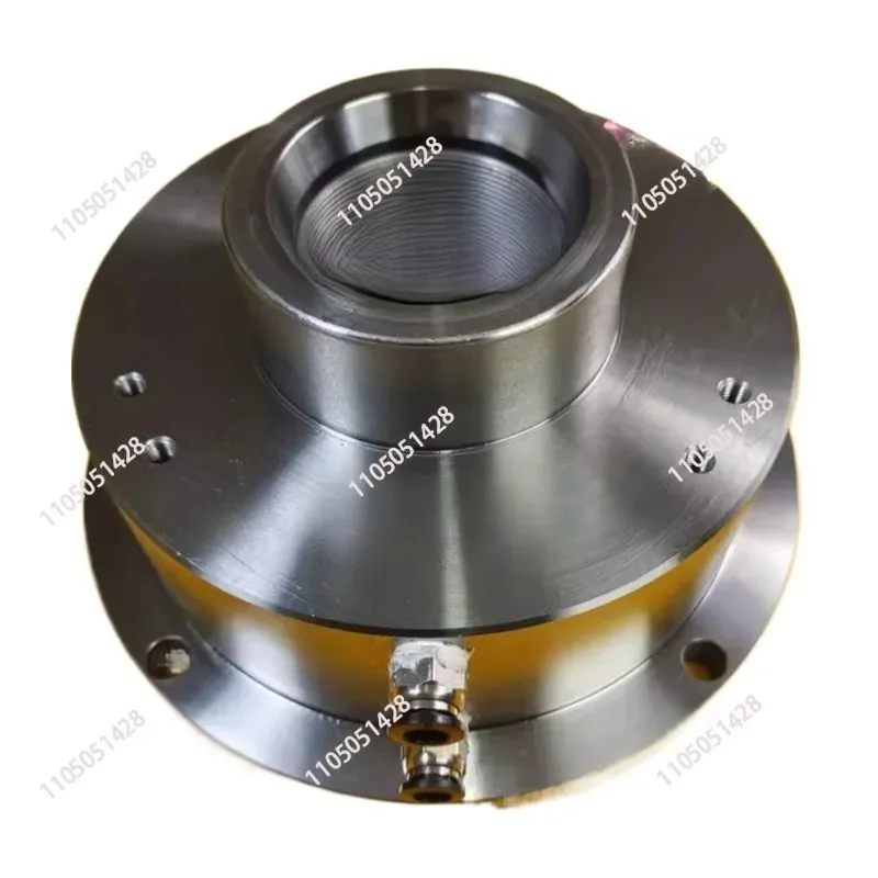 Pneumatic chuck seat Hollow quick pneumatic hydraulic clamp seat Drilling and tapping machining center Internal thread tooling