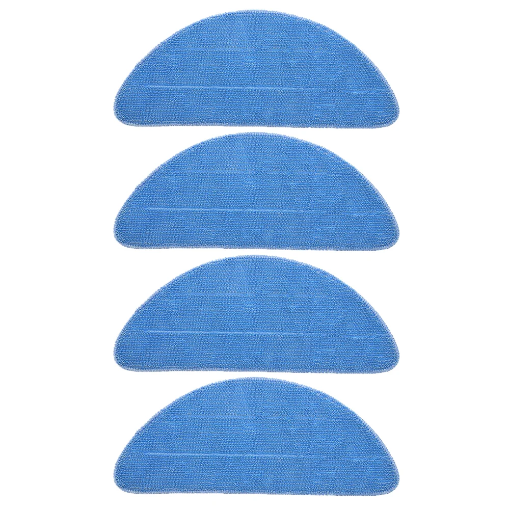 4/10 Pc Microfiber Rags For Ropo Glass 3, For Ropo Glass 4 Robot  Vacuum Cleaner Dry And Wet Usage Mop Cloths Pad Floor Cleaning