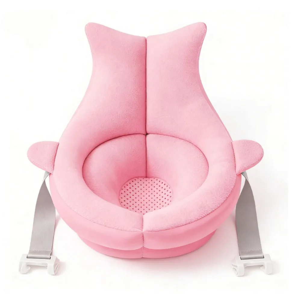 

Baby Bath Mat Non Slip Shower Pad for Newborn Infant Bathing Support Soft Mesh Net Cushion