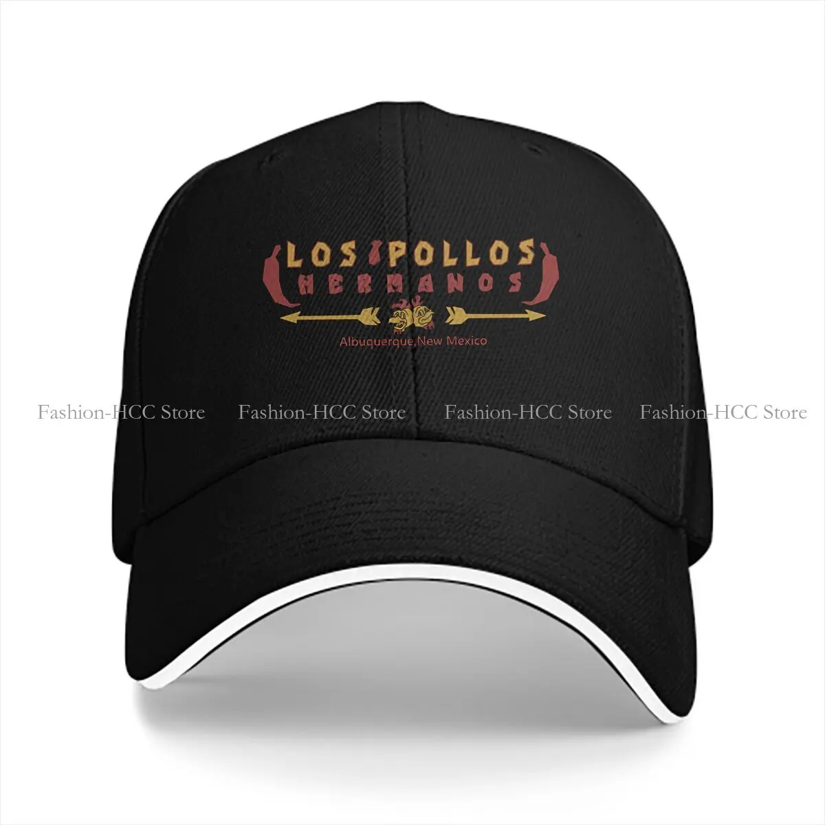 Pure Color Dad Hats Cool Hat Sun Visor Baseball Caps Los Pollos Hermanos Fried Chicken Shop Peaked Cap