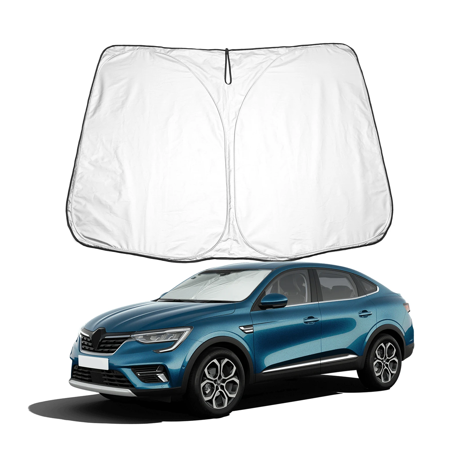 

LFOTPP Автомобильные солнцезащитные козырьки лобового стекла для Renault Arkana / Dacia Duster HM 2022 Крышка козырька переднего окна серебристая Renault Arkana Аксессуары 2023