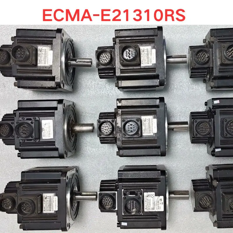 Second hand test OK  Servo motor ECMA-E21310RS