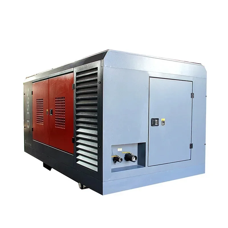 High Quality Mobile Screw Diesel Portable Industrial Air Compressors Water Well Drill Machine Air Compressor Factory for Sale