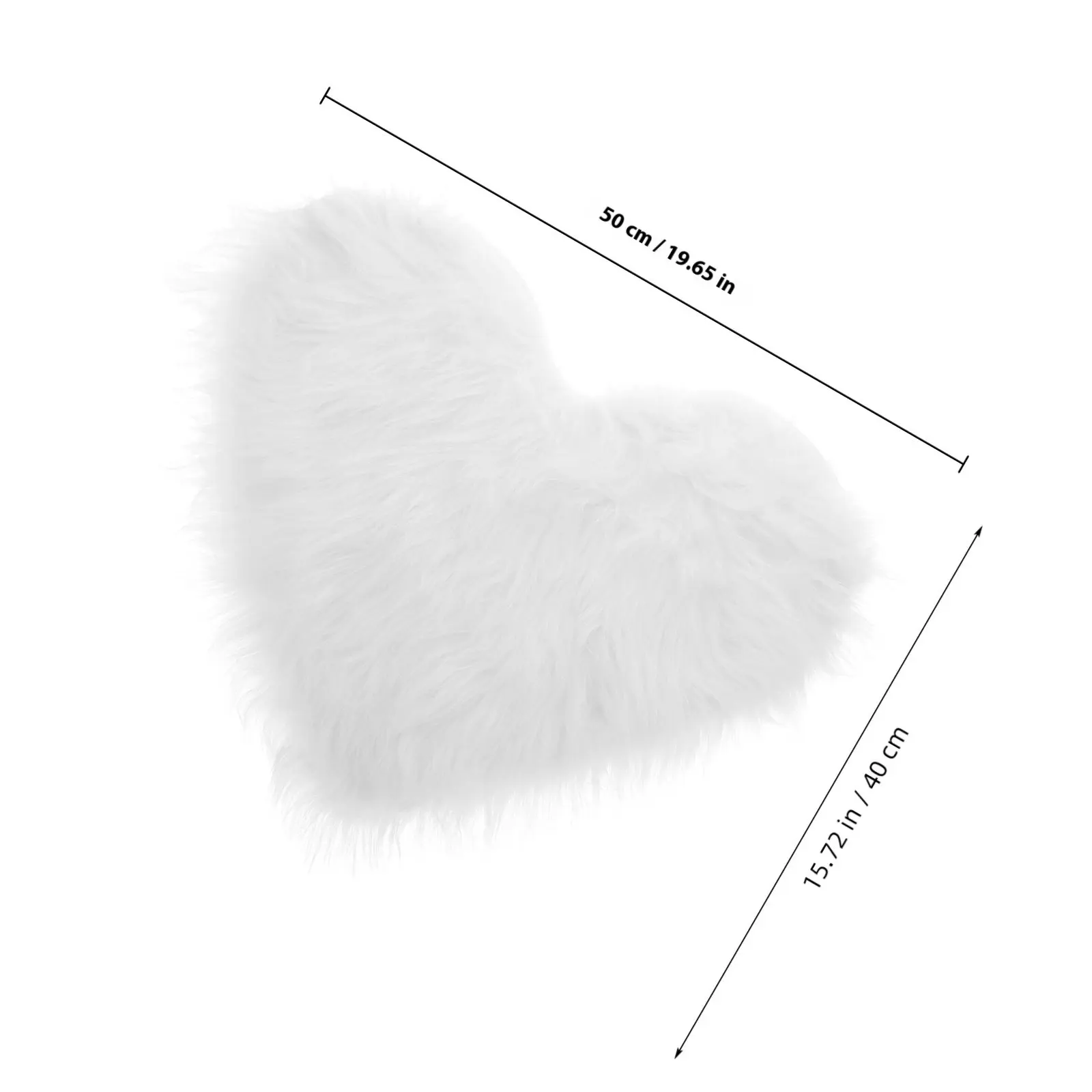 Long Heart Shaped Soft Manicure Display Mat Photo Prop Background Jewelry Display Cushion Nail Art Photography Pad