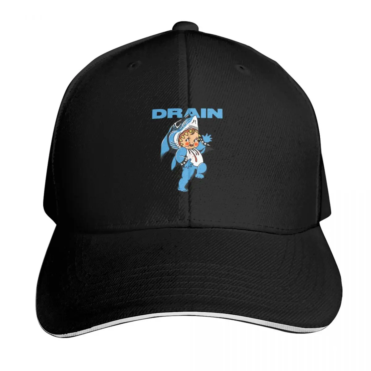 DRAIN BAND Essential Baseball Cap Summer Beach Travel Streetwear Hip Hop Trendy Vintage Retro Embroidered