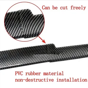 Universal car rear wing Trunk Spoiler Sedan Hatchback DIY Longer Apt for BMW E90 E36 Audi A3 A6 C7 Passat B8 Clio 4 10 Main Sales Universal Aerofolio - №10