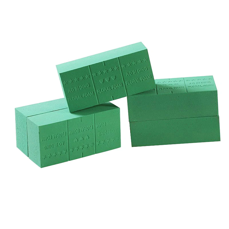 

Впитывающая грязевая губка для цветов для свежих цветов, которую можно разрезать, красочная цветочная пена, подходит для упаковки, настоящие и искусственные букеты