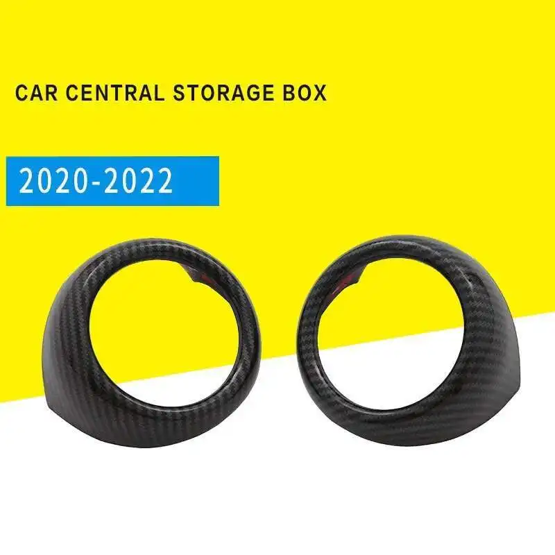 

Для Mercedes-Benz 20-22 GLC аксессуары для украшения автомобиля передняя розетка для кондиционера ABS дизайн из углеродного волокна защитная панель