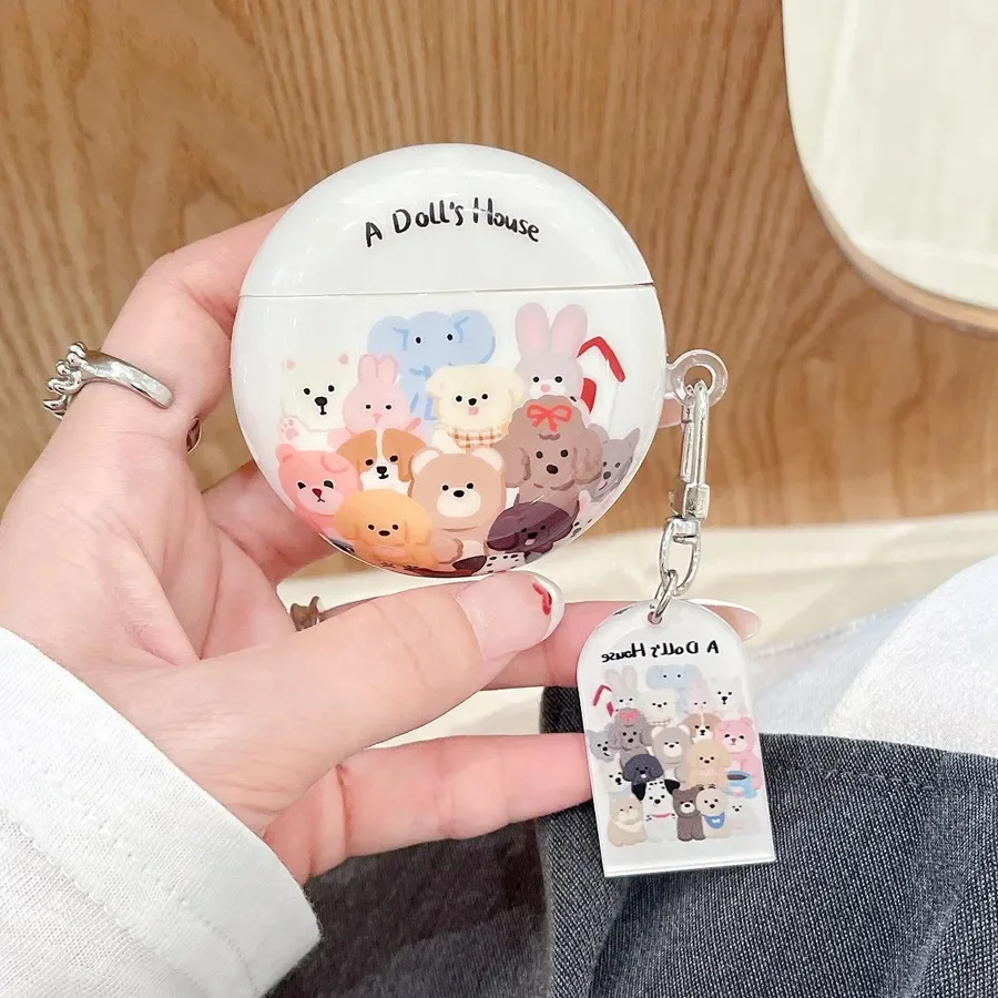 حافظة سيليكون لسماعات freebuds من "واي فاي" 6 ، 5i ، 4 ، 4e ، pro 3 ، freebuds se2 ، freebuds pro3