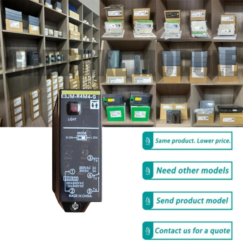 

Новый фотоэлектрический сенсорный переключатель E3JM-R4M4-G