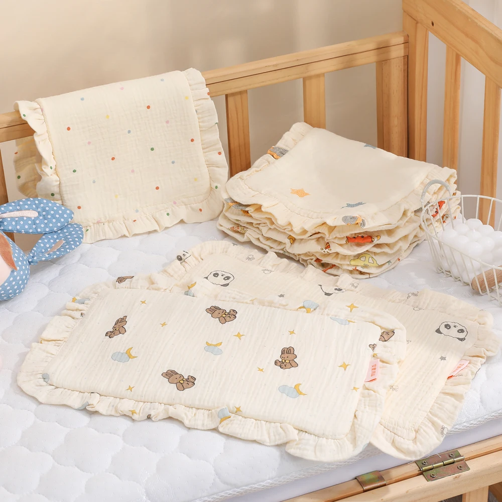 Napping for Newborn Sweat Absorption Breathable Cotton Baby  Universal Pillow