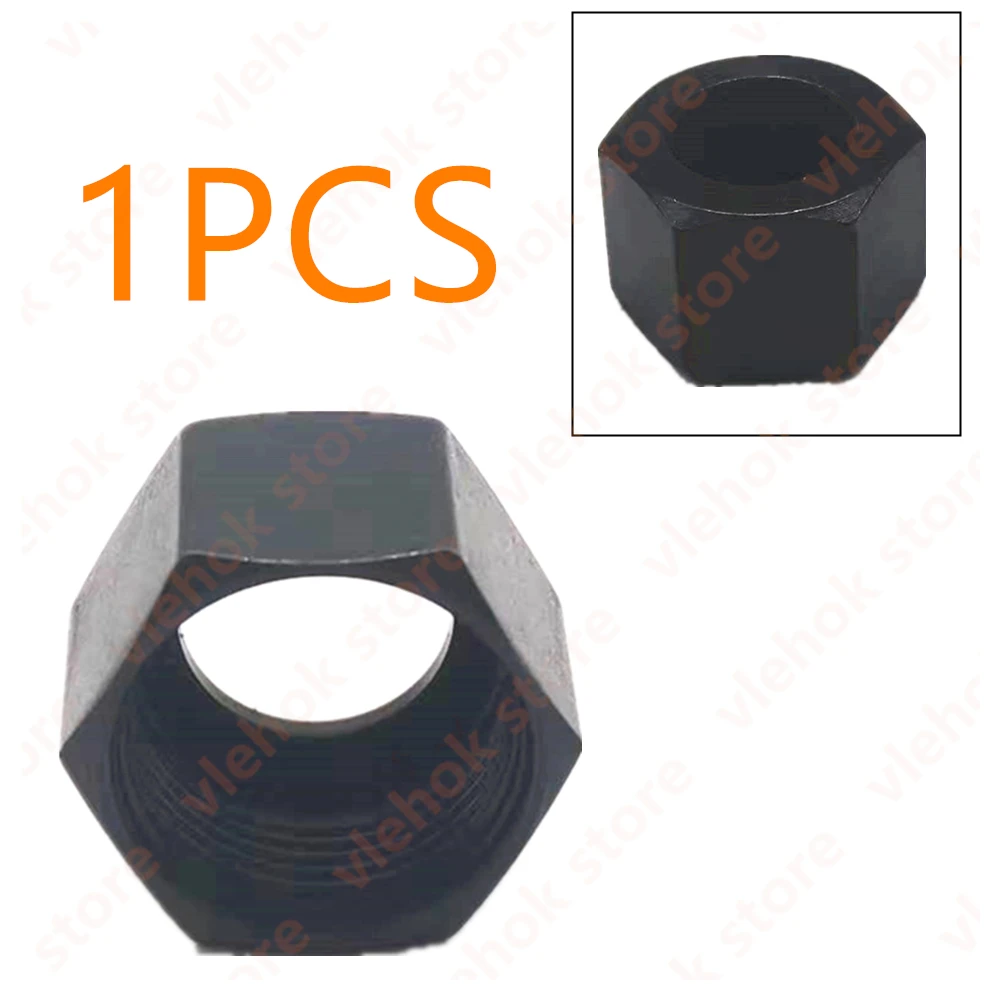 Iron Chuck Cap Nut part Collet 6mm cone Replace for  193012-1 763645-2 GD0800C GD0810C GD0811 Power tool accessories tools