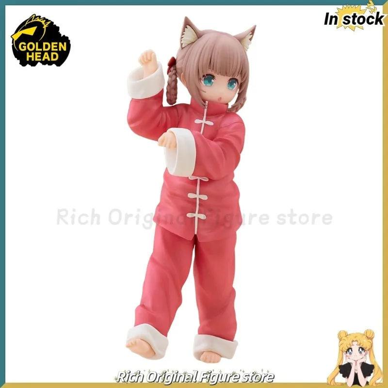 

【В наличии】Оригинальная палитра GOLDENHEAD My Cat Is A Cute Girl Dressup Series Meow Soybean Powder Аниме Фигурка Модель Игрушки