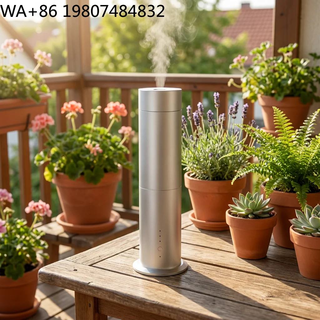 Customizable Logo Waterless Scent Nebulizer Smart App Timing Control Essential Oil Diffuser Silent Fragrance Sprayer For Hotel