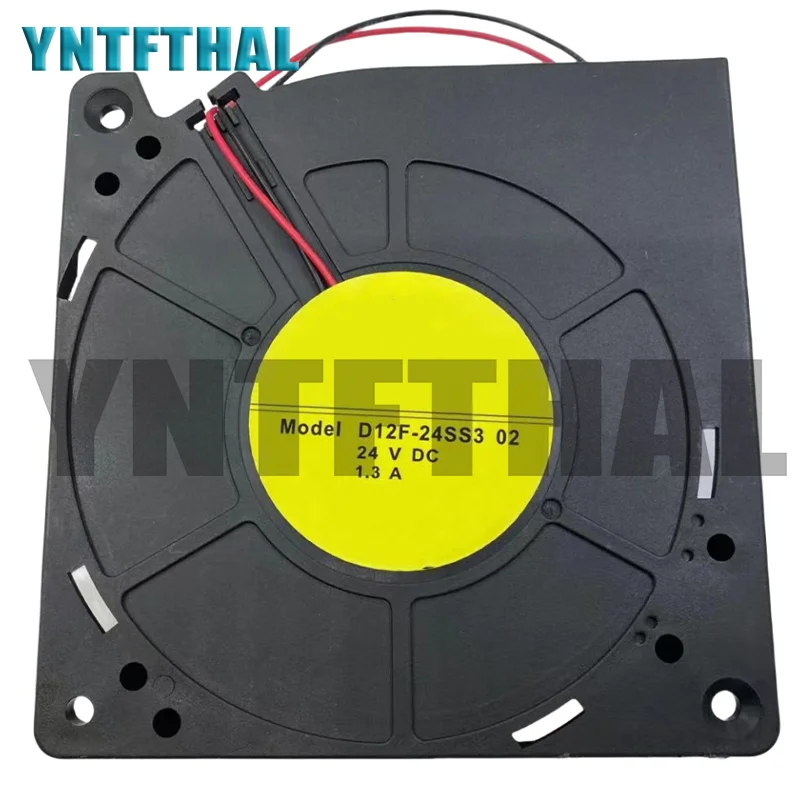 New D12F-24SS3 02 12032 1.3A 24VDC 12CM 120*120*32MM Cooling Fan