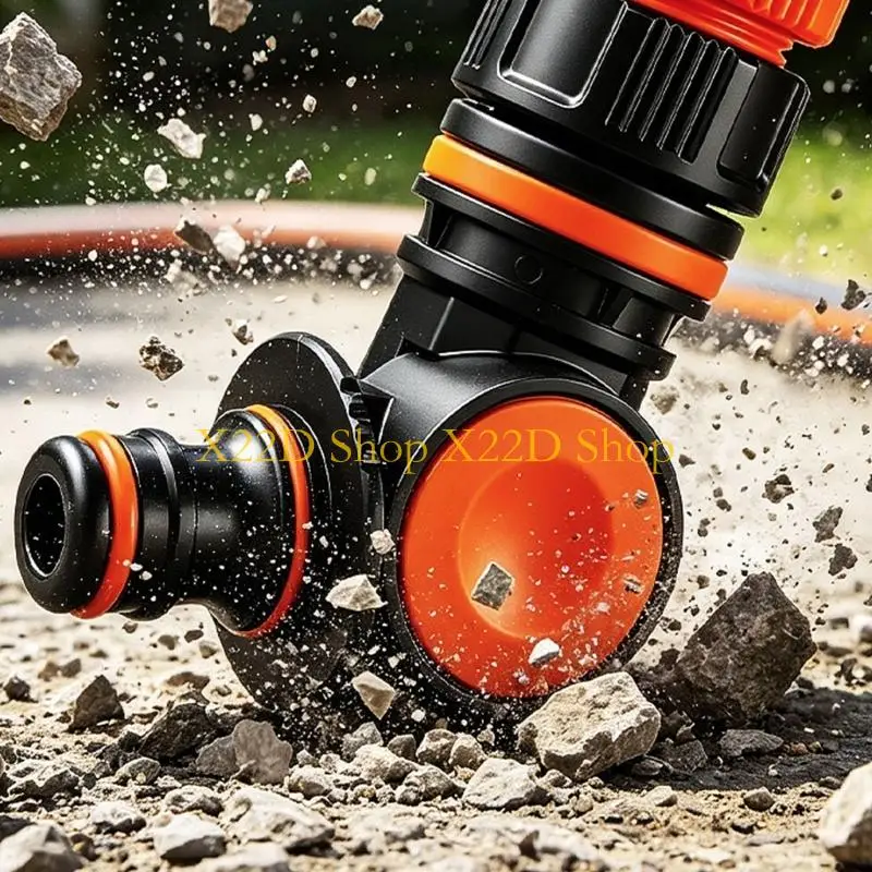 X22D Universal 360 Degree Rotating Faucet Adapter 4 And 6 Inch Hoses For Garden Watering Washing And Cleaning