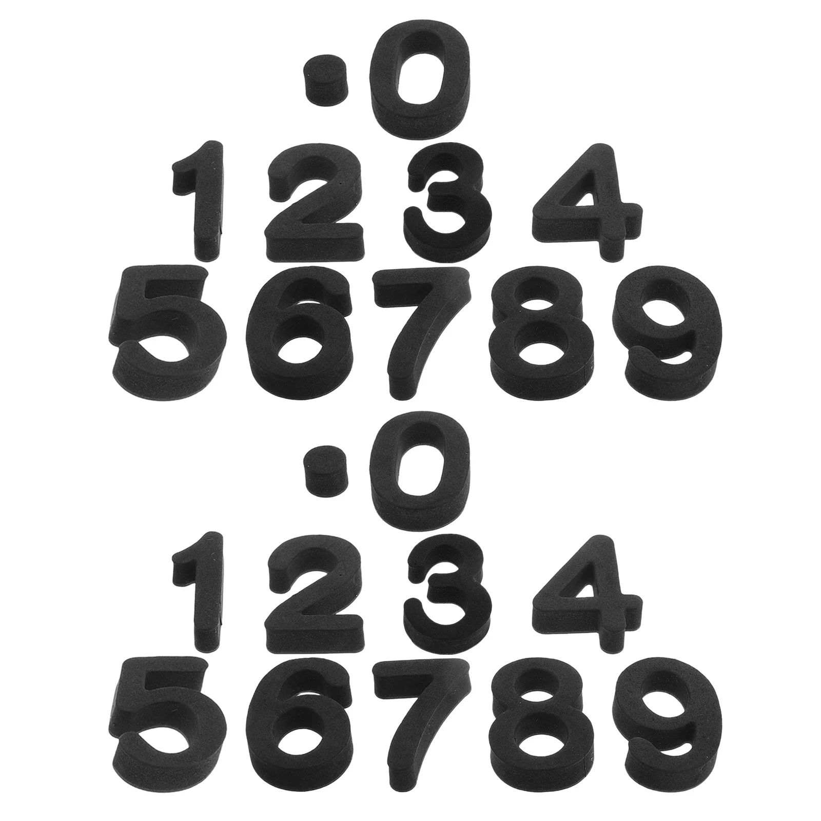 

6 set Cute Fridge Magnets Magnetic Numbers For Kitchen Diy Refrigerator Stickers Home Decor Wall Decoration Creative Waterproof