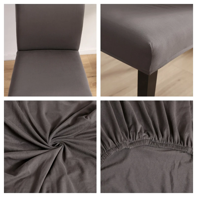 2026 الشتاء العالمي تنفس كرسي غطاء مقعد حديقة المنزل تمتد رقيقة لينة الدافئة أغطية حفل زفاف كراسي غرفة الطعام #2