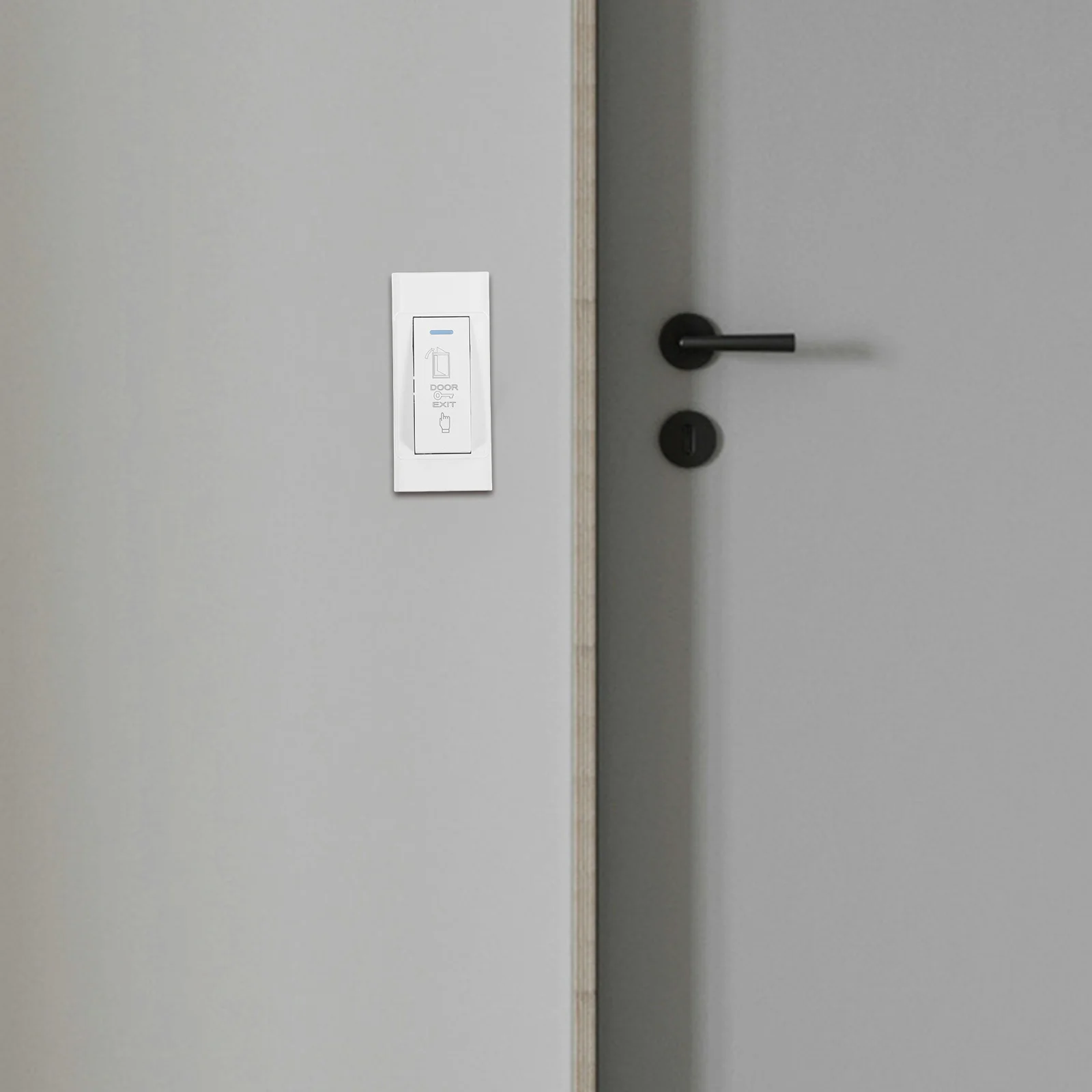 2 قطعة مفتاح الطاقة العالية الثقيلة التحكم في الوصول إلى الباب دفع زر الخروج الحائط للمنزل مكتب سهلة التركيب #2