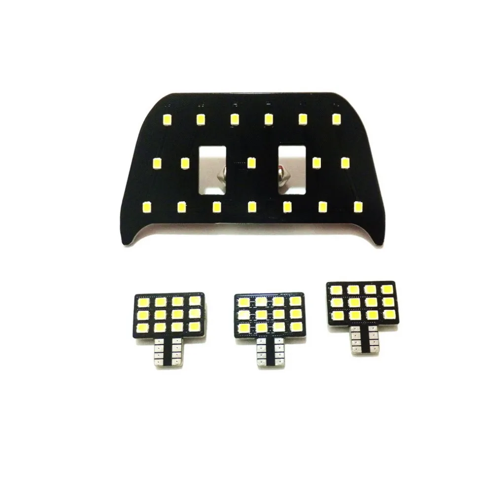 يوليو كينج LED 6000K أضواء القراءة الداخلية لميتسوبيشي باجيرو سبورت مونتيرو سبورت، 4 قطع ضوء خريطة القبة الداخلي الأبيض #2