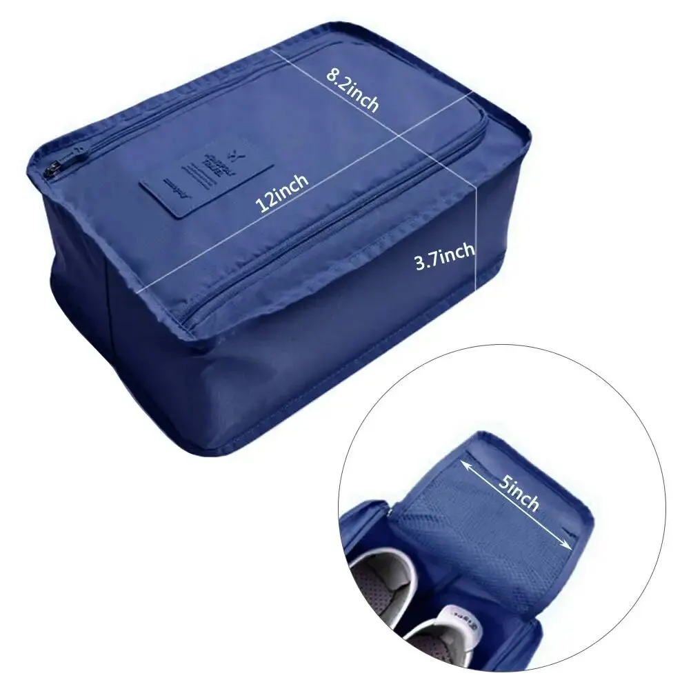 Portable Shoe Bags Travel Holds Multifunction Waterproof Folding Storage High Capacity Shoe Pouch Organizer