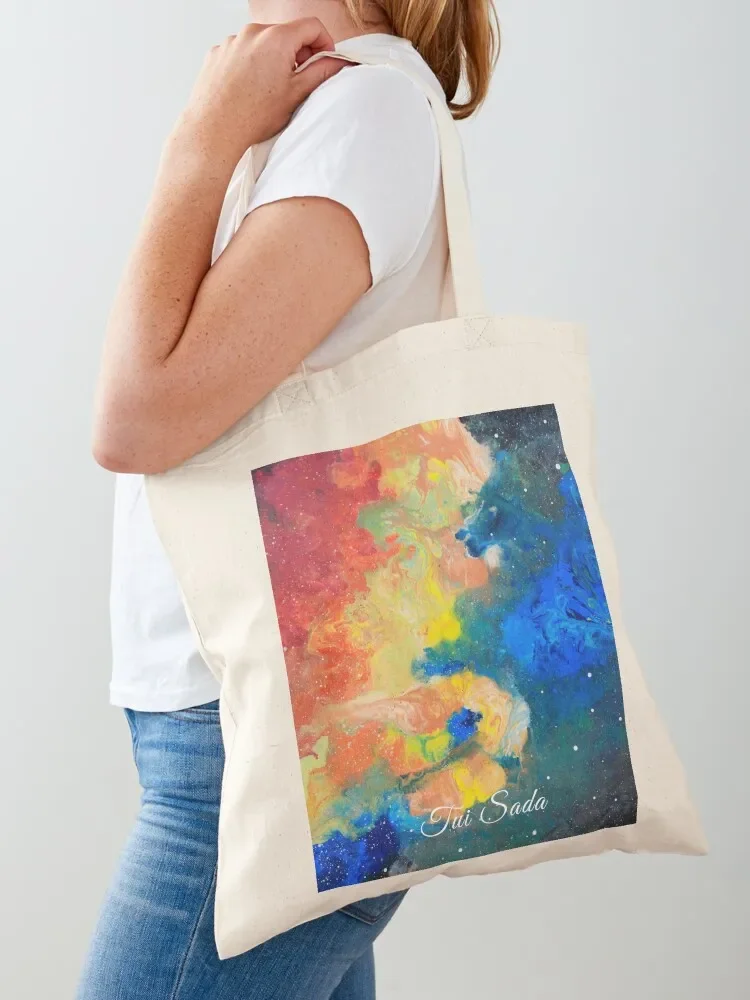 The Flying Giant Nebula van Tui Sada - Acryl Painting Tote Bag herbruikbare boodschappentas Eco tas