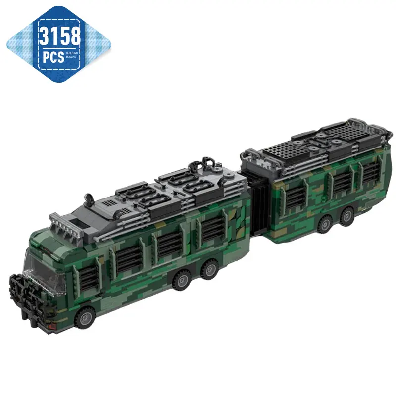 

MOC Jurassiced Series Car Fleetwooder RV Mobile Lab Building Blocks Dinosaur Movie Train Bricks Assemble Toys Birthday Gifts
