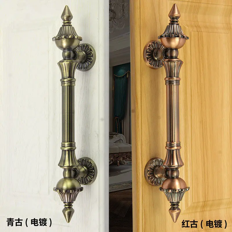 

Door Handle European Retro Sliding Door Handle Villa Wooden Door Handle Opposite Door Handle Zinc Alloy