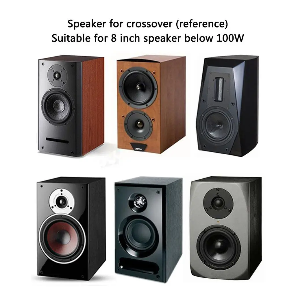 

Аудио-частотный разделитель для 2-полосных динамиков, металлический кроссовер для низких и высоких частот, универсальный для установки в акустических системах