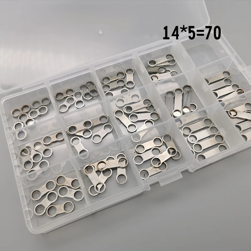 70Pcs All on 4 Dental Prosthesis Metal Implant Supported Overdenture Bar High Quality Stainless Steel All on Four
