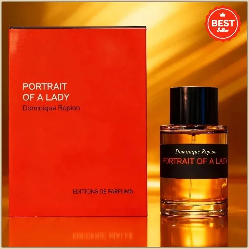 100ML Luxus-Nischenparfüm Portrait of a Lady Eau De Parfum für Damen mit Rosen- und Patschuli-Duft Langanhaltender Duft