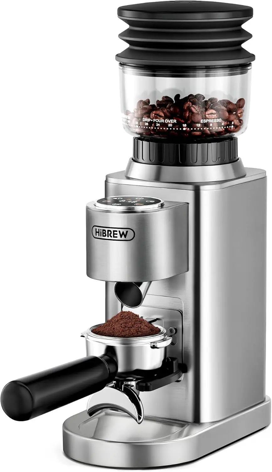 

G7 Electric Coffee Grinder 48 Precise Grind Settings for Espresso Pour Over French Press Large Capacity Bean Hopper Portion
