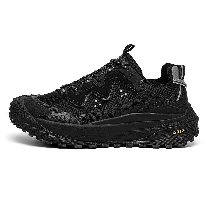 

Classic Brand Designer Thick Soled Walking Jogging Shoe Anti Slip Trekking Sneaker Top Quality Round Toe Outdoor Hiking Shoe