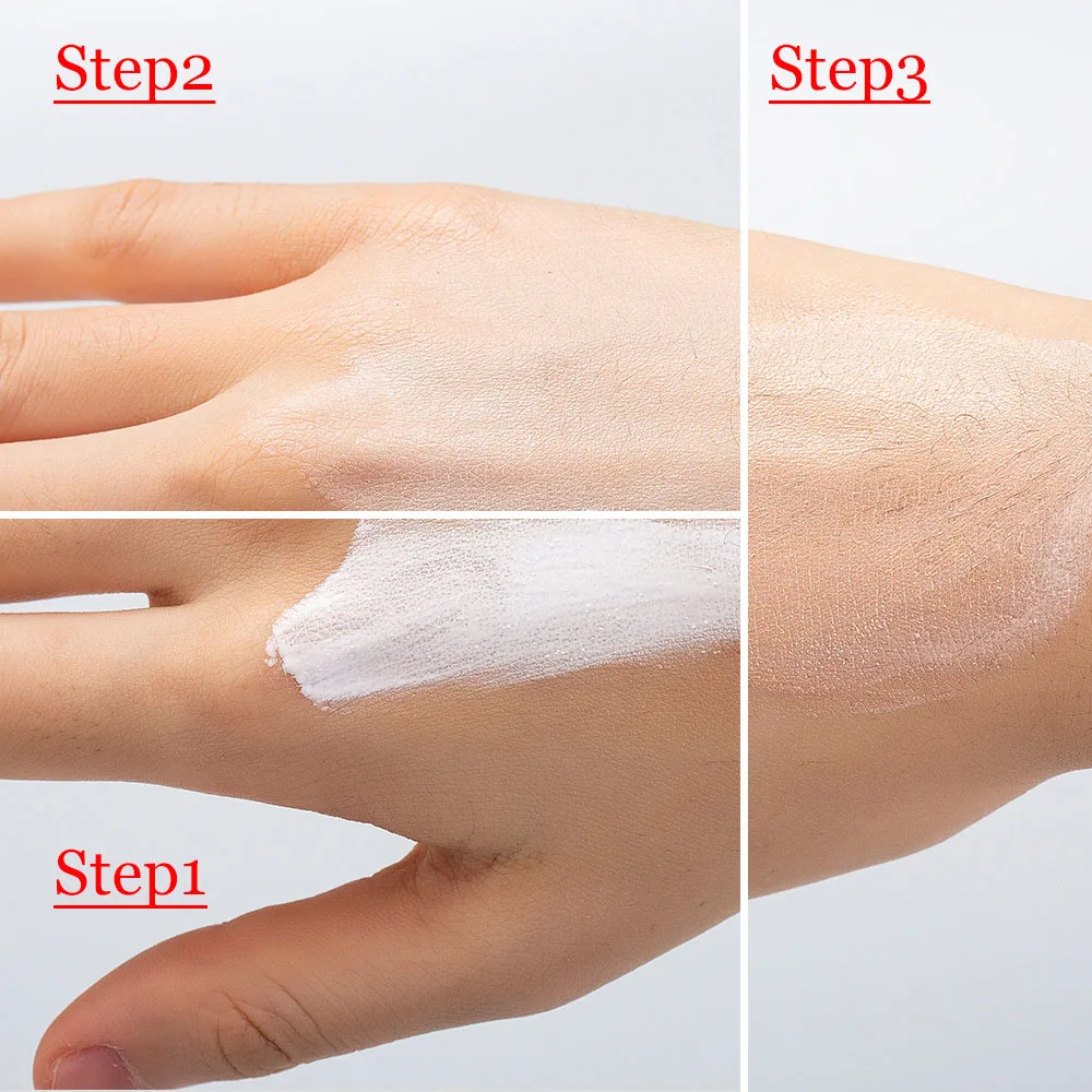 Color Changing Liquid Foundation Moisturizing Concealer Cream Oil-control Brighten Whiten Waterproof Long Lasting Cosmetics Tool