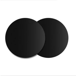 2pcs Round Non-Stick Mat Pan Fry Liner Sheet Cooking Wok Kitchen Baking Pad BBQ Baking Mats Diameter 24cm Portable Kitchen Tools