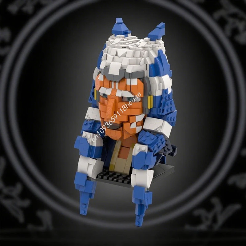 

1054pcs MOC Fulcrum Helmet Collection Star Battle Building Blocks Christmas Gift Inspiring Creative Architecture Project Kit