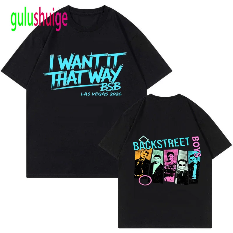 Funny Backstreet Boys Print T-Shirt Unisex 90s Vintage T Shirt Boy Band Men Women Throwback Homage Tees Tops Hip Hop Streetwear